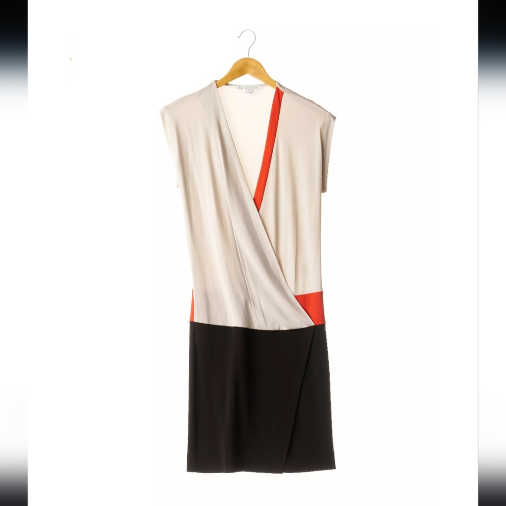 Diane Von Furstwrberg Elegant Colorblock Dress